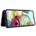 Samsung Galaxy A72 5G/4G Flipfodral - Kolfiber