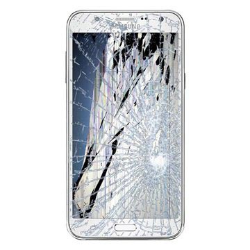 Samsung Galaxy J7 (2016) LCD-display & Pekskärm Reparation - Vit