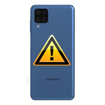 Samsung Galaxy M12 Bak Skal Reparation - Blå