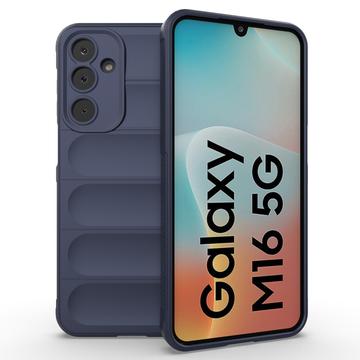 Samsung Galaxy M16/F16 Rugged TPU-skal - Mörkblå