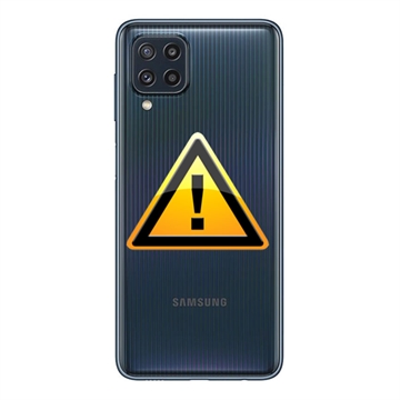 Samsung Galaxy M32 Bak Skal Reparation - Svart