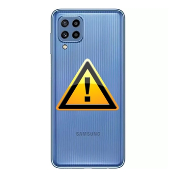 Samsung Galaxy M32 Bak Skal Reparation - Blå