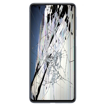 Samsung Galaxy M53 5G LCD-display & Pekskärm Reparation - Svart