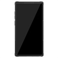 Samsung Galaxy Note10 Greppvänligt Hybrid Skal med Stativ