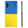 Samsung Galaxy Note10+ TPU-Skal Ukrainska Flaggan - Gul och ljusblå