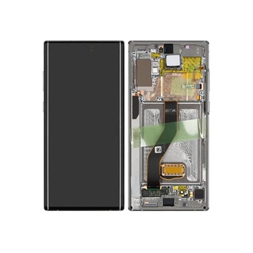 Samsung Galaxy Note10+ Fram Skal & LCD Display GH82-20838C - Silver
