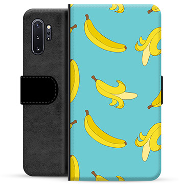 Samsung Galaxy Note10+ Premium Plånboksfodral - Bananer