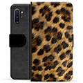 Samsung Galaxy Note10+ Premium Plånboksfodral - Leopard