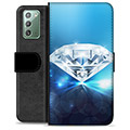 Samsung Galaxy Note20 Premium Plånboksfodral - Diamant