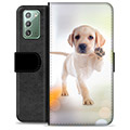 Samsung Galaxy Note20 Premium Plånboksfodral - Hund