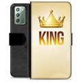 Samsung Galaxy Note20 Premium Plånboksfodral - Kung