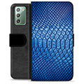 Samsung Galaxy Note20 Premium Plånboksfodral - Läder