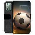 Samsung Galaxy Note20 Premium Plånboksfodral - Fotboll