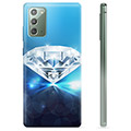 Samsung Galaxy Note20 TPU-Skal - Diamant