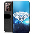 Samsung Galaxy Note20 Ultra Premium Plånboksfodral - Diamant