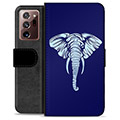 Samsung Galaxy Note20 Ultra Premium Plånboksfodral - Elefant