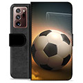 Samsung Galaxy Note20 Ultra Premium Plånboksfodral - Fotboll