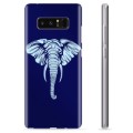 Samsung Galaxy Note8 TPU-Skal  - Elefant