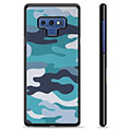 Samsung Galaxy Note9 Skyddsskal - Blå Kamouflage