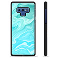 Samsung Galaxy Note9 Skyddsskal - Blå Marmor