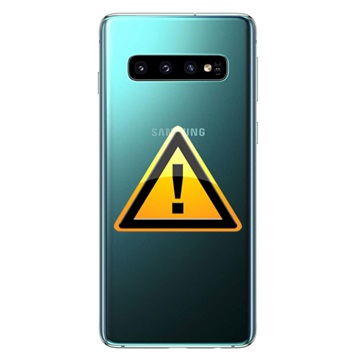 Samsung Galaxy S10 Bak Skal Reparation - Prisma Grön