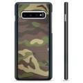 Samsung Galaxy S10+ Skyddsskal - Kamouflage