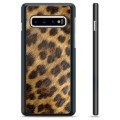 Samsung Galaxy S10+ Skyddsskal - Leopard