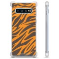 Samsung Galaxy S10+ Hybridskal - Tiger