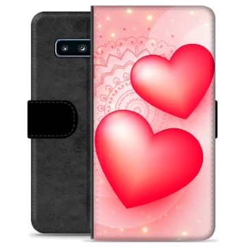 Samsung Galaxy S10+ Premium Plånboksfodral - Kärlek