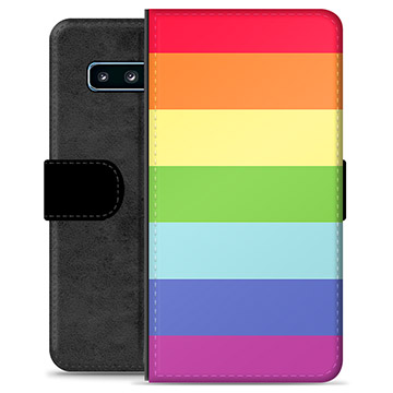 Samsung Galaxy S10+ Premium Plånboksfodral - Pride