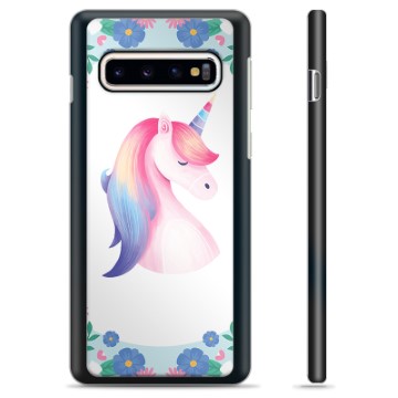 Samsung Galaxy S10+ Skyddsskal - Enhörning