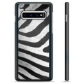 Samsung Galaxy S10+ Skyddsskal - Zebra