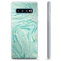 Samsung Galaxy S10+ TPU-Skal - Grön Mynta