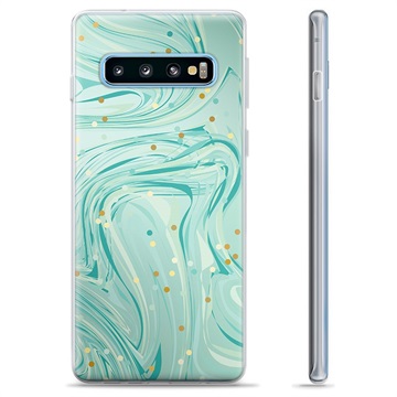 Samsung Galaxy S10+ TPU-Skal - Grön Mynta