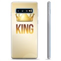 Samsung Galaxy S10+ TPU-Skal - Kung