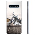 Samsung Galaxy S10+ TPU-Skal - Motorcykel