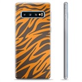 Samsung Galaxy S10+ TPU-Skal - Tiger