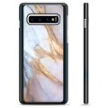 Samsung Galaxy S10 Skyddsskal - Elegant Marmor
