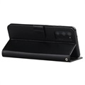Samsung Galaxy S20 FE Premium Plånboksfodral med Magnetstängning - Svart