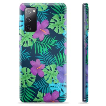 Samsung Galaxy S20 FE TPU-Skal - Tropiska Blommor