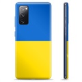 Samsung Galaxy S20 FE TPU-Skal Ukrainska Flaggan - Gul och ljusblå
