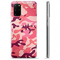 Samsung Galaxy S20+ TPU-Skal - Rosa Kamouflage
