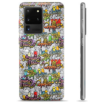 Samsung Galaxy S20 Ultra TPU-Skal - Graffiti