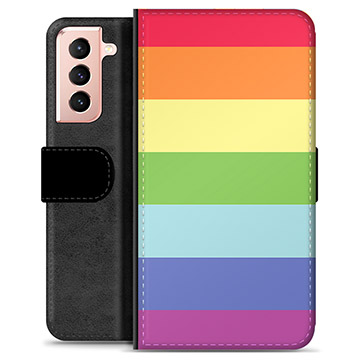 Samsung Galaxy S21 5G Premium Plånboksfodral - Pride