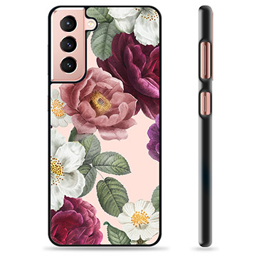 Samsung Galaxy S21 5G Skyddsskal - Romantiska Blommor
