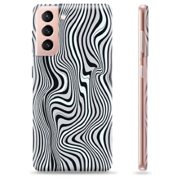 Samsung Galaxy S21 5G TPU-Skal - Fascinerande Zebra