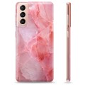 Samsung Galaxy S21 5G TPU-Skal - Rosa Kvarts