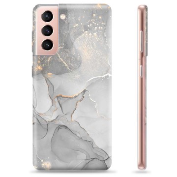 Samsung Galaxy S21 5G TPU-Skal - Gnistrande Greige