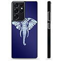 Samsung Galaxy S21 Ultra 5G Skyddsskal - Elefant