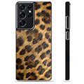 Samsung Galaxy S21 Ultra 5G Skyddsskal - Leopard
